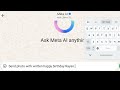 Birthday wish by meta ai | Meta ai fun video 💥 #shortvideo #metaai #trending #viralvideo