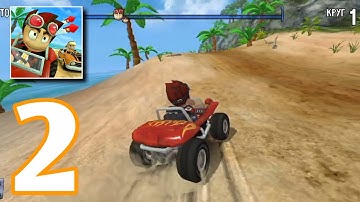 Beach Buggy Racing - Gameplay Walkthrough Part 2 - Easy Street (iOS, Android)