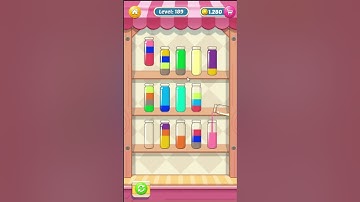 Water sort Puzzle level 189 (play on Facebook)