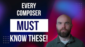 The 3 Progressions Every Composer MUST Know