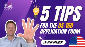 5 Tips for the DS-160 Application Form