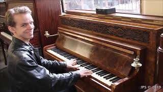 A French Piano made in London, England: 1850s (?) Erard Upright