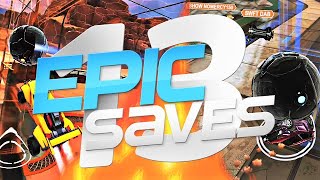 ROCKET LEAGUE EPIC SAVES 13 ! (BEST SAVES BY COMMUNITY & PROS)