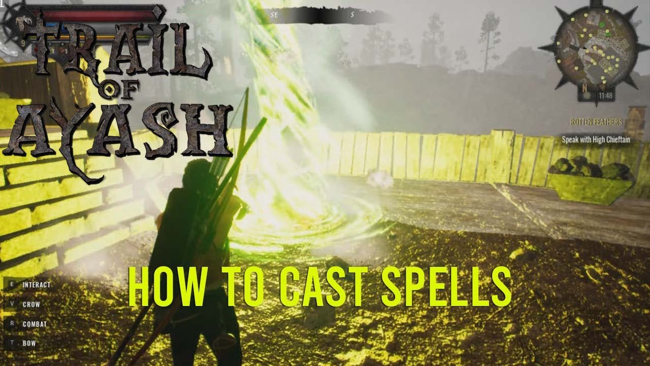 How to Cast Spells in Trail of Ayash - YouTube