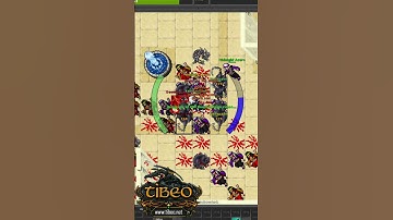 Tibeo, new client 13 ot, come try! #shorts #tibiapvp #cipsoft #2dgames #tibiame #tibia