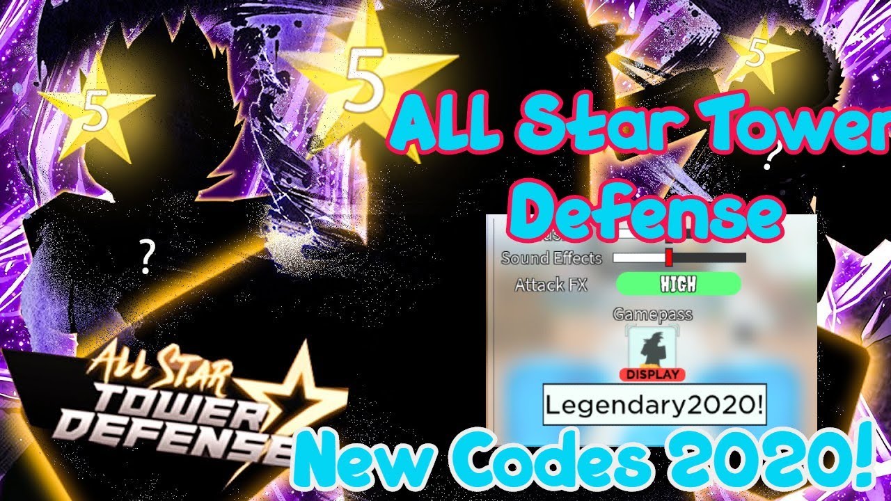 codes for all star tower defense 2021 working