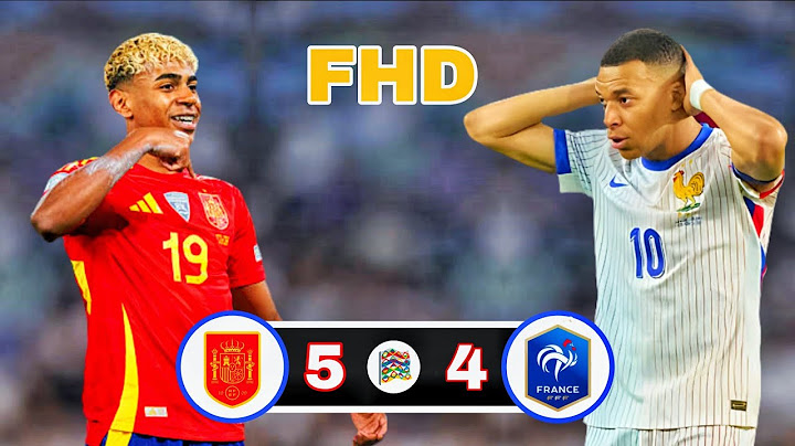 ملخص مباراة اسبانيا وفرنسا  5 - 4 🔥 نصف نهائي دوري الأمم الأوروبيه 2025 تعليق عربي حفيظ دراجي FHD