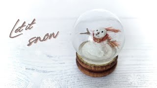 Mini Snowglobe live stream! @PeculiarisArt