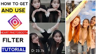 How to get heart photobooth filter on Instagram | Heart photobooth filter Instagram | screenshot 3