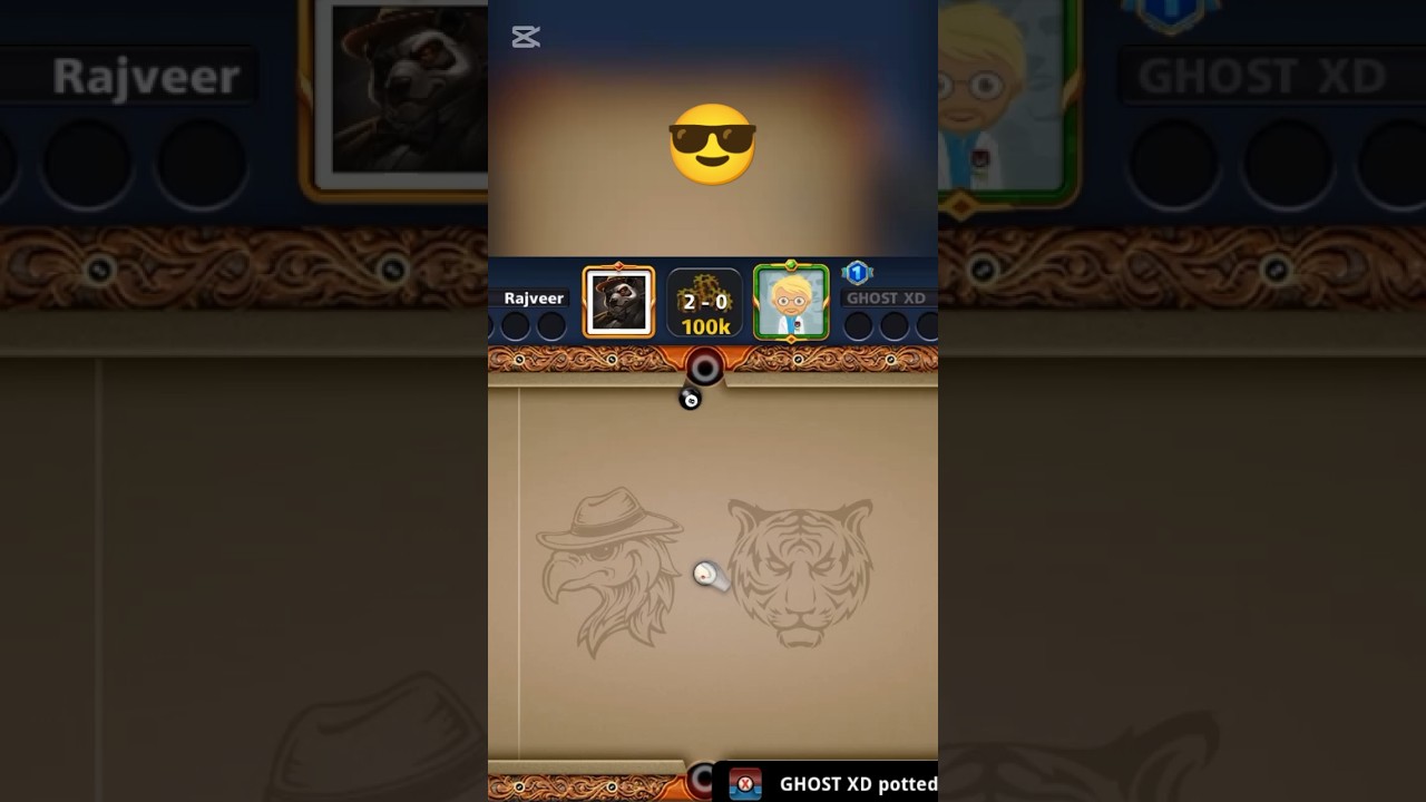 8 Ball Pool Epic Game Trickshot 