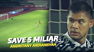 'Pantas Dapat Gaji Mahal' Inilah 10 Save Sensasional Andritany bersama Persija Dan Timnas