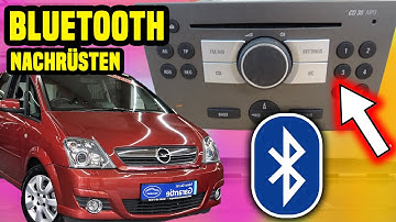 Opel Meriva Radio CD30 Mp3 Bluetooth retrofit!