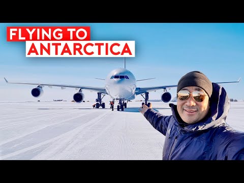 EXTREME FLIGHT - Landing on Antarctica Ice Runway