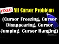 How to Fix Cursor Problem Windows 10 - Cursor Freezes, Cursor Hangs, Cursor Disappears, Cursor Jumps