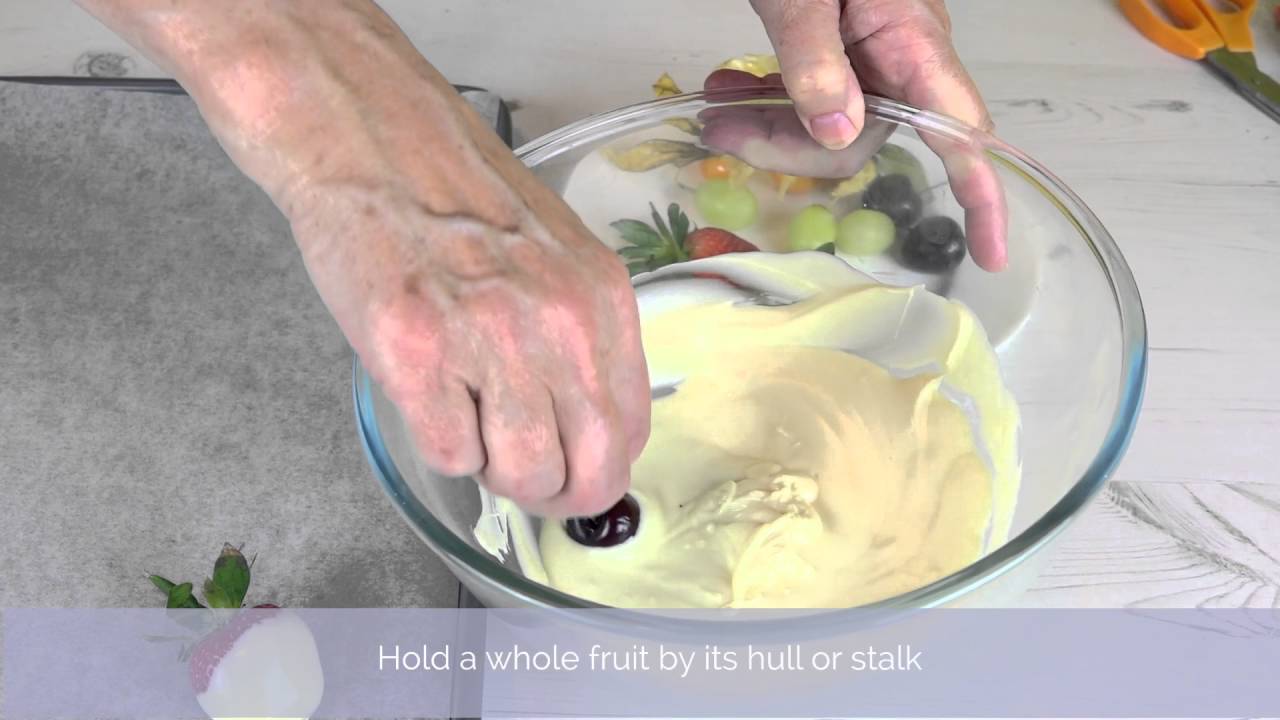 Bake Club presents How to dip fruit in chocolate YouTube