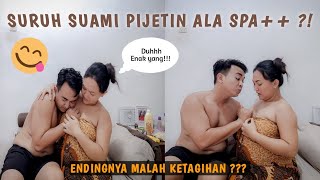 NGE PRANK SUAMI TAPI KOK MALAH KEENAKAN??? | Pijet++💦