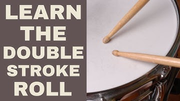 How To Play The Double Stroke Roll - Drum Rudiment Lesson For Beginner Drummers - Yanick Drums