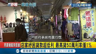 政府推新紓困方案超低利 最高貸50萬利率僅1% 保證3天就能拿到錢|記者 徐敏娟 鄭翔仁|【LIVE大現場】20200427│三立新聞台