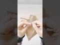 茶封筒があればできる三角ラッピング