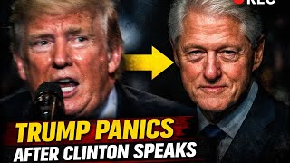 Trump PANICS After Bill Clinton Demands Epstein Files at Explosive Presser | Machiavellian Analysis