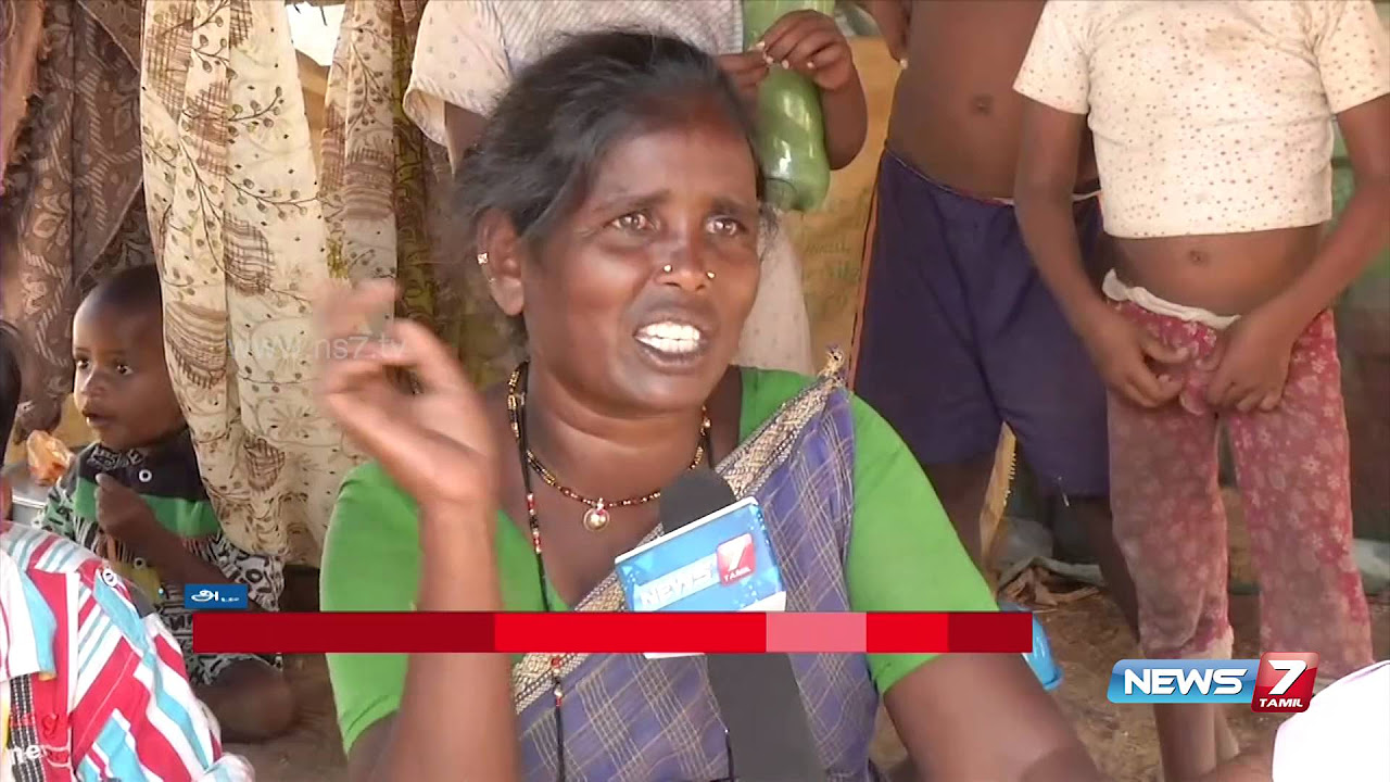 Narikuravar community lived in Bus stand for past 25 years without proper shelter  News7 Tamil
