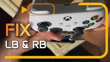How to fix broken bumpers on Xbox Series S or X controller - no new parts needed!