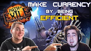Path of Exile - How to make Currency and Level Faster by being Efficient (with Zizaran)