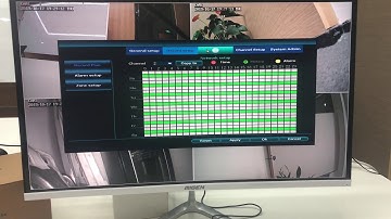 setting motion detection for Anran wireless camera system
