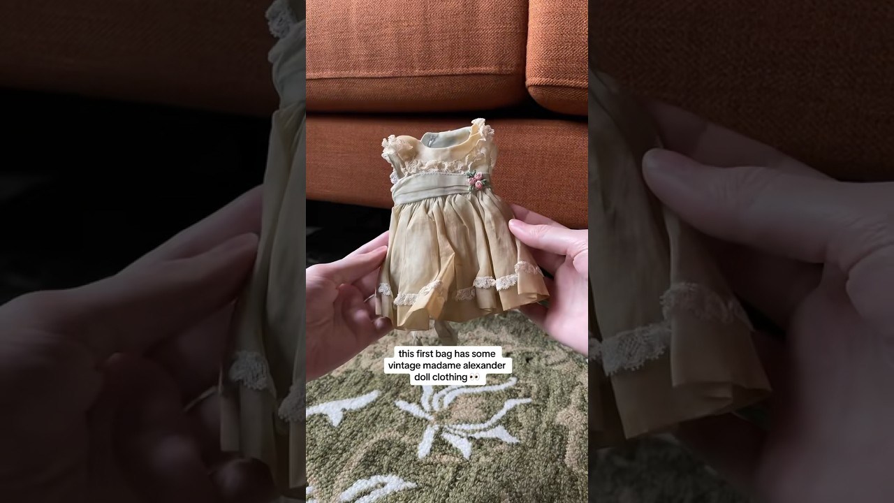 Vintage Doll Clothing From the Thrift Store 👀 