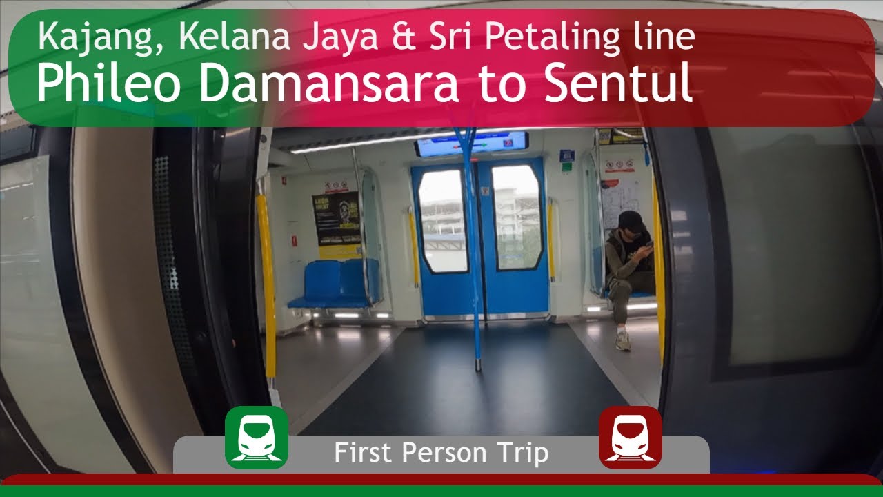 MRT & LRT POV : Phileo Damansara to Sentul
