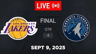 Download Lagu NBA LIVE! Minnesota Timberwolves vs Los Angeles Lakers September 9, 2025 | 2025 NBA Season Live 2K MP3 Download Lagu NBA LIVE! Minnesota Timberwolves vs Los Angeles Lakers September 9, 2025 | 2025 NBA Season Live 2K MP3