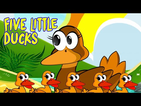 Five Little Ducks - Jhonny Kids | Baby Songs