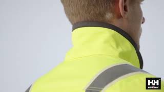 77215 Jacket UC ME HI VIS CL3 yellow