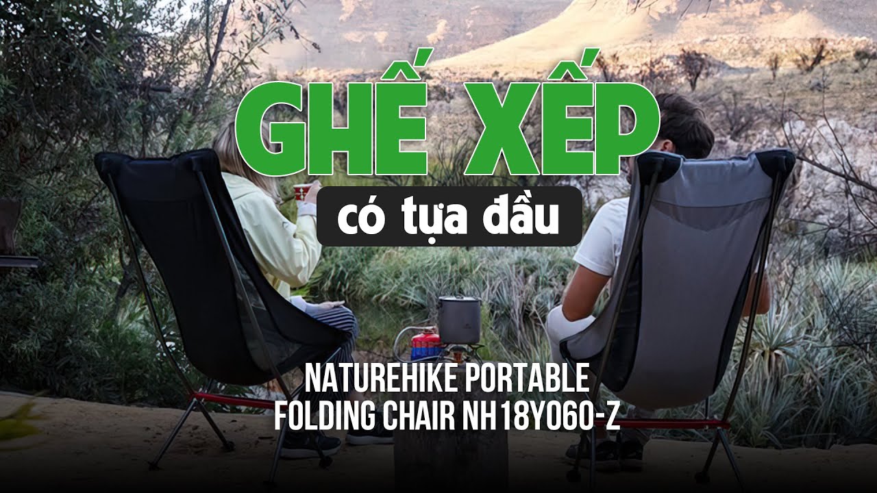 Ghế xếp có tựa đầu Naturehike NH18Y060-Z | WETREK