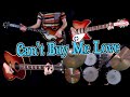 Can't Buy Me Love - Guitars, Bass & Drums | Instrumental