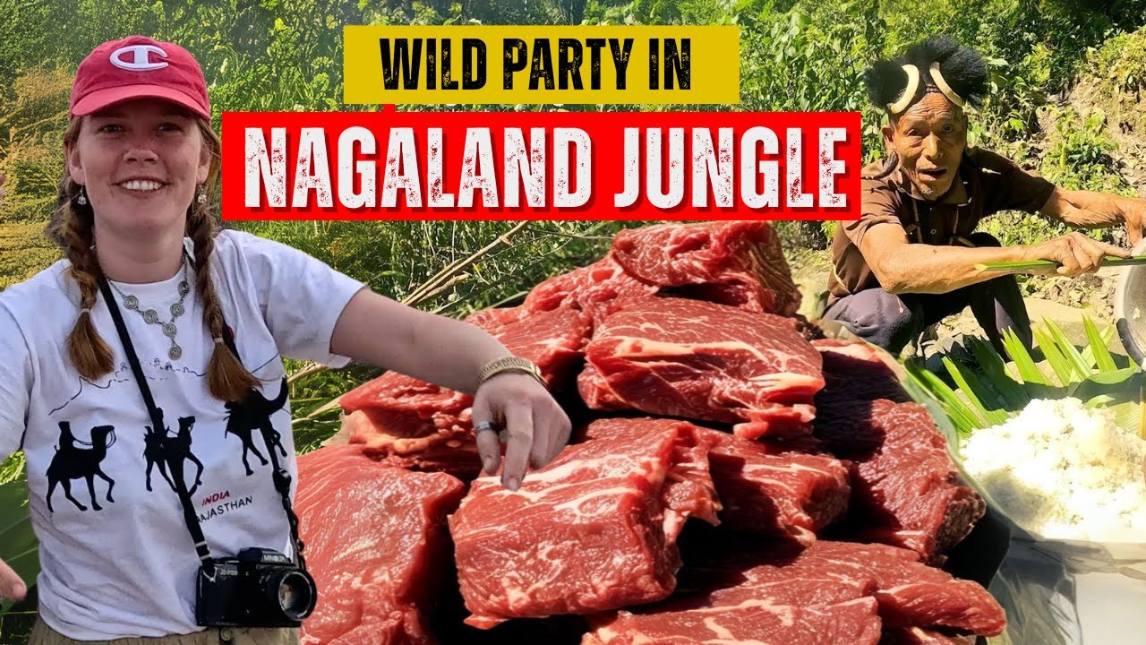 Foreigners Join Wild Party in Nagaland Jungle! | The Nagas truly know how to live life