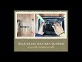 【リアブレーキ　マスターシリンダー分解　洗浄　組立】Rear brake Master cylinder Disassembly Cleaning Reassembly