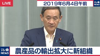 菅官房長官 定例会見 【2019年6月4日午前】