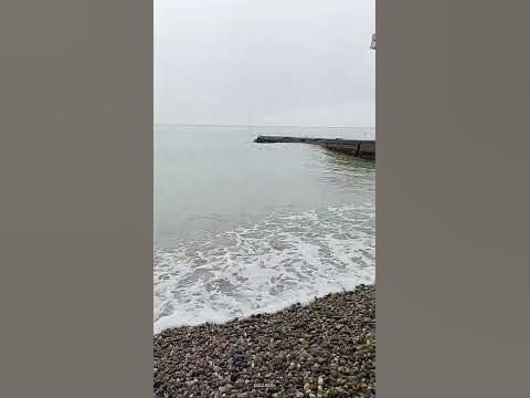 Погода в Адлере, море штормит 4.10.22 г. #shorts Weather in Adler, the ...
