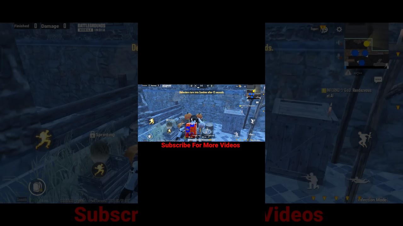 | BGMI ZOMBIE INFECTION MODE Top 3 Tips And Tricks | 