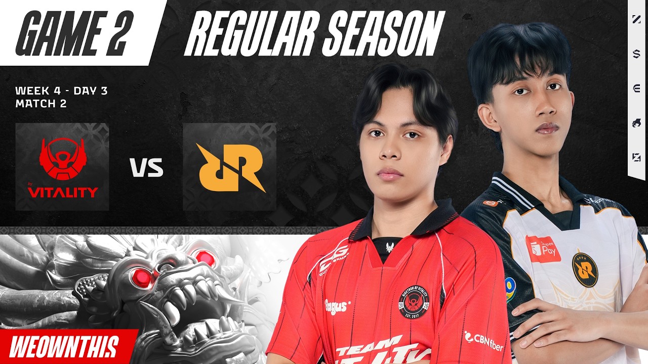 BTR vs RRQ | Regular Season Week 4 Day 3 | Game 2 | #MPLIDS17 - YouTube