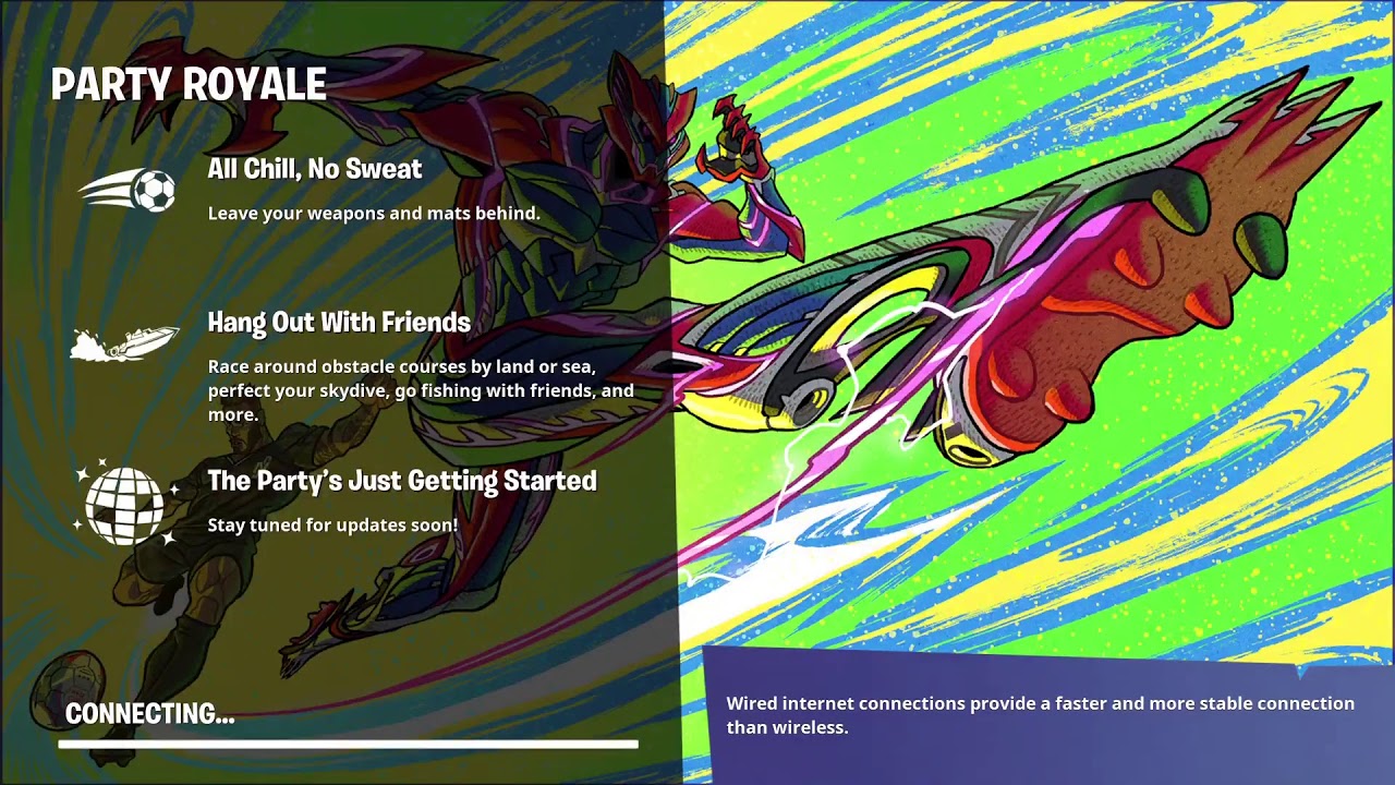 Tiko trolling in Party royale