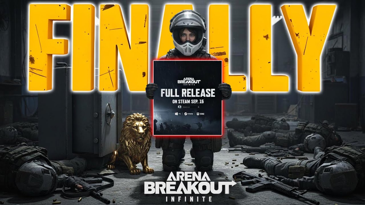 Arena Breakout Infinite STEAM RELEASE DATE REVEAL + HUGE RAID