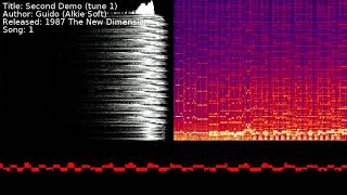 Guido (Alkie Soft) - Second Demo (tune 1) | Song 1 [#C64] [#SID] screenshot 5