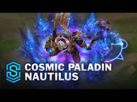 Cosmic Paladin Nautilus Skin Spotlight - Pre-Release - PBE Preview - League of Legends