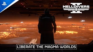 Helldivers 2 Into The Unjust Liberate The Magma Worlds Ps5 & Pc