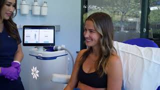 Join Tracey on her journey as she receives two CoolSculpting® Elite treatment sessions