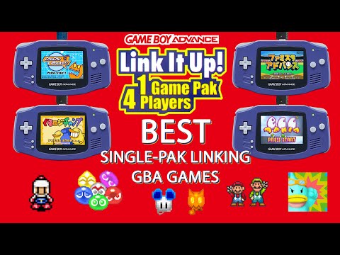 The BEST 15 Gameboy Advance Single-Pak linking games - 4 players, 1  cartridge (best multi-boot) 