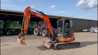 HITACHI ZAXIS 48U Mini Digger - For Sale - YouTube