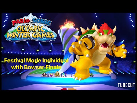 Mario & Sonic at the Olympic Winter Games Festival Mode Individual (Bowser) Finale